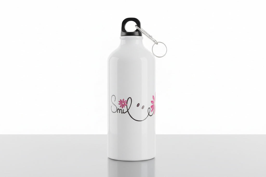 💕 Trinkflasche 500 ml mit Smile – Leicht, praktisch & liebevoll gestaltet