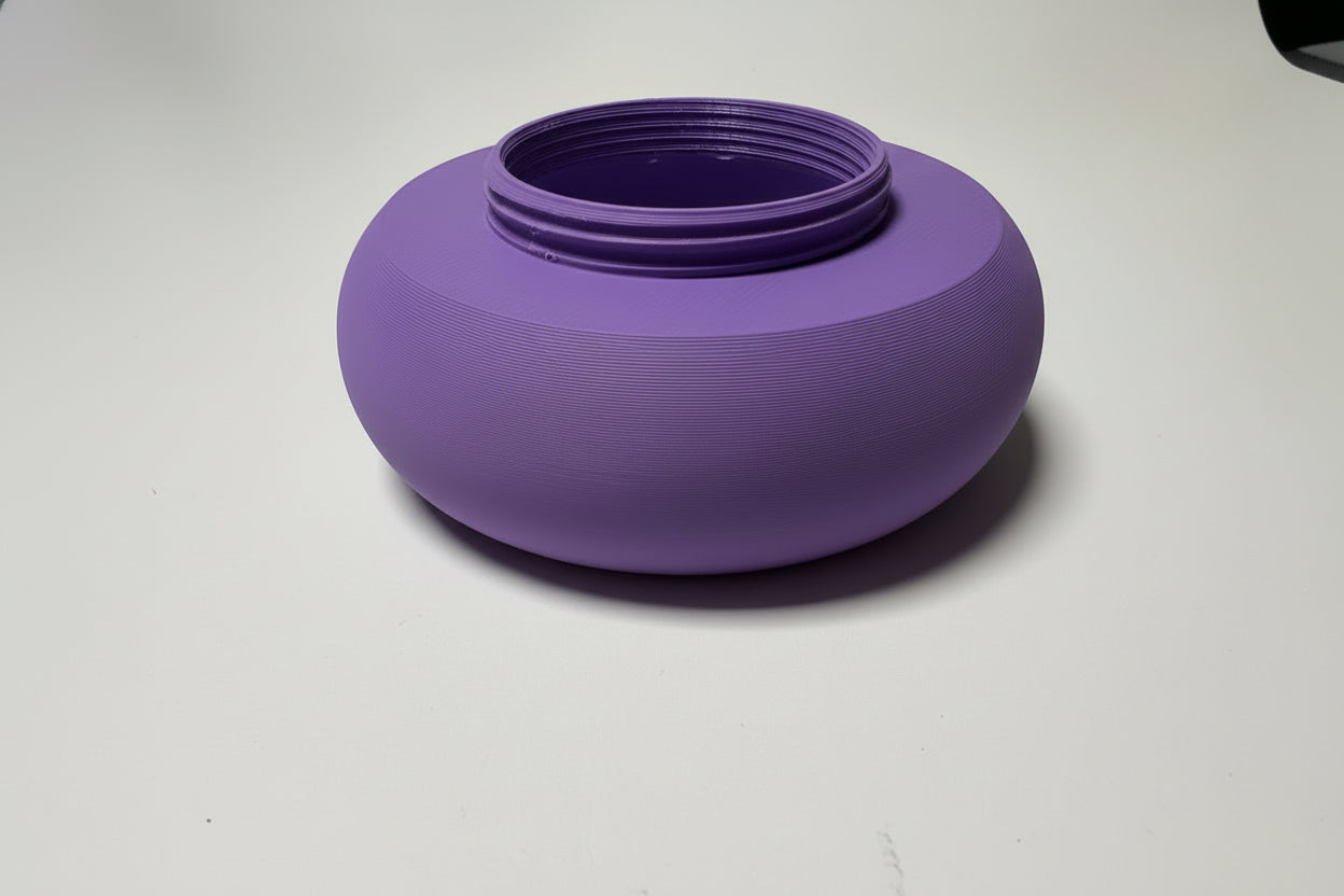 Lumivo Modul – Erweiterbares Schraubmodul für Lumivo Designlampe | 3D gedruckte modulare Tischlampe Erweiterung